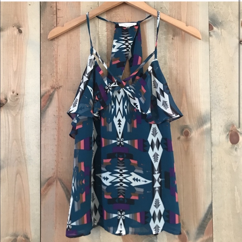 Sugarlips Ruffle tank top